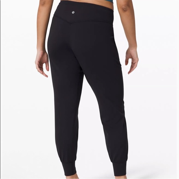 Lululemon Align Jogger 28" Black Leggings Womens Size 8 Full Length High Rise - Picture 3 of 5